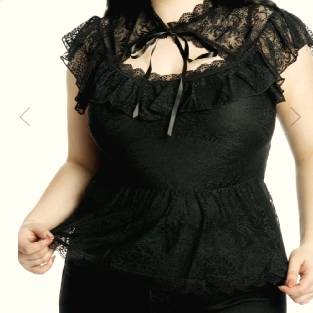 Killstar Cassandra Lace Top Never Worn